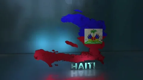 Haiti Map 库存影片 283080211
