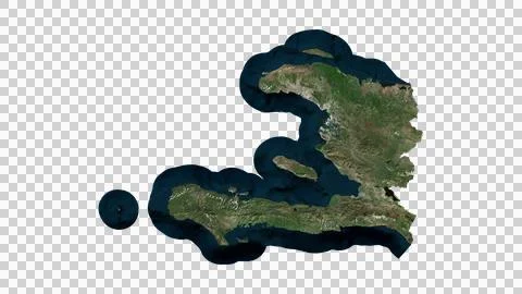 Haiti Map Stock Illustration
