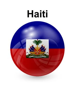 Haiti state flag 스톡 일러스트