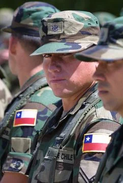 Haiti Un Stabilization Force - Jun 2004 Stock Photos
