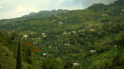 Haiti_mountainside Stock Footage 760393