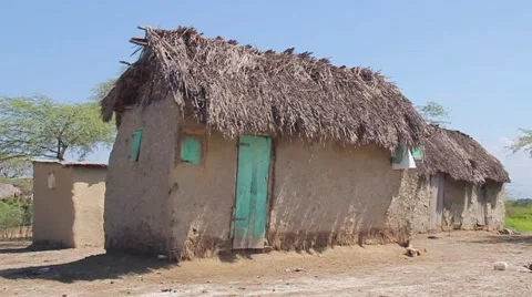 Haitian Adobe Home Video stock 45423205