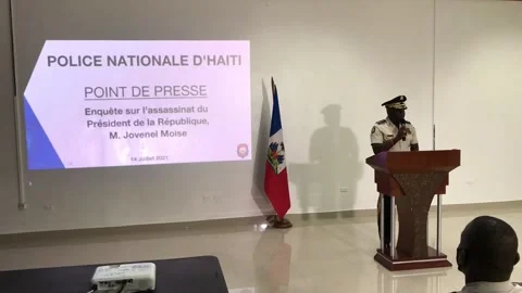 Haitian authorities name new suspects in Moïse murder plot, HAITÍ, HT - 15 Jul 2 Stock Footage 204047625
