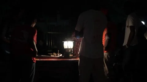 Haitian Roulette Table (3) Stock Footage 47123205