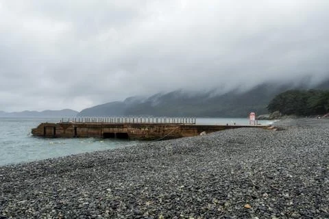 Hakdong mongdol beach Stock Photos