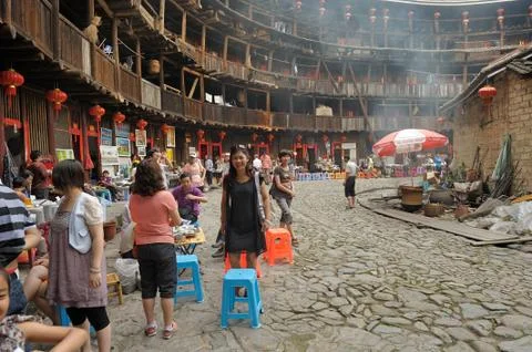 Hakka house Foto stock