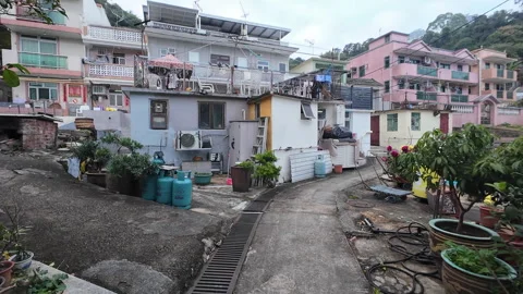Hakka village. Stock Footage 303647768