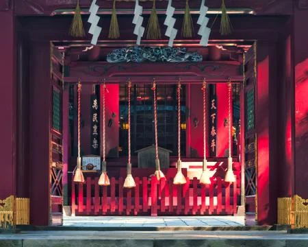 Hakone shrine Stock Photos