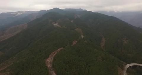 Hakone Turnpike Stock Footage 123408384