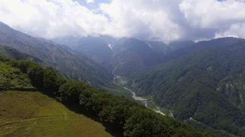 Hakuba valley in summer Video stock 66752177
