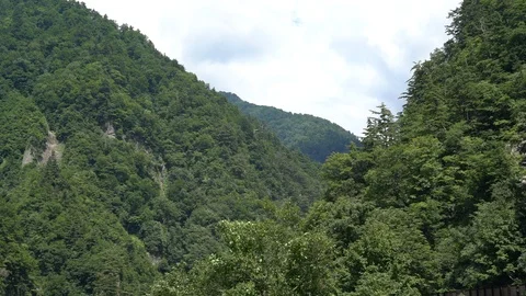 Hakusan in Japan Stock Footage 113800757