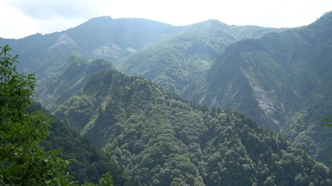 Hakusan in Japan Vídeos de archivo 113800969