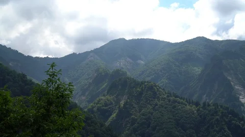 Hakusan in Japan Stock Footage 113800993