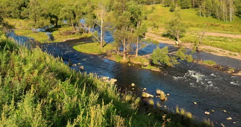 Halaha river Stock Footage 213436507