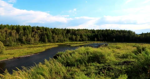 Halaha river 库存影片 213439473