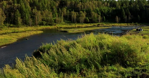Halaha river Stock Footage 213440586