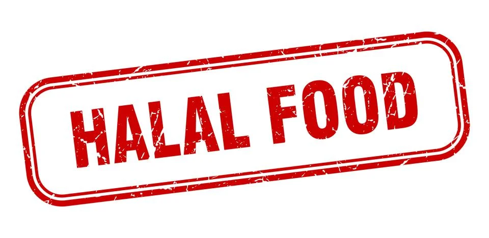 Halal food Stock Illustration