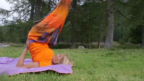 Halasana Stock Footage 125585755