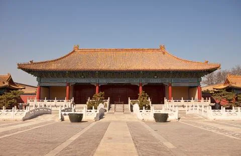 Halberd gate in beijing Stock Photos
