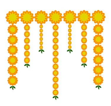 Haldi ceremony decoration elements, mehendi for Indian Wedding Invitation. .. Stock Illustration