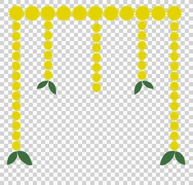 Haldi ceremony decoration elements, mehendi for Indian Wedding Invitation. .. Stock Photos