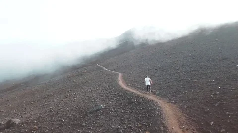 Haleakala Crater Stock Footage