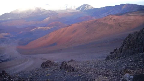 Haleakala Crater Stock Footage 235763913