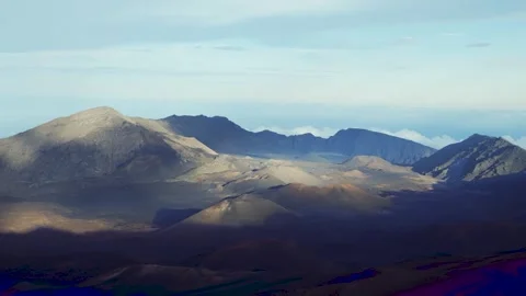 Haleakala Crater Stock Footage 241886140