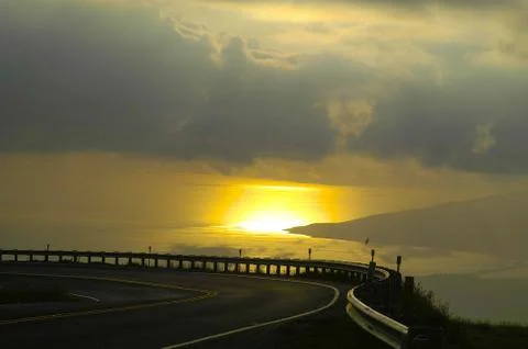 Haleakala Sunset Stock Photos