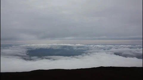 Haleakala TImelapse 1 Stock Footage 102611606