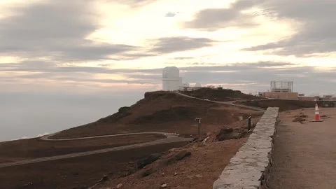 Haleakala's Observatory Stock Footage 244362478