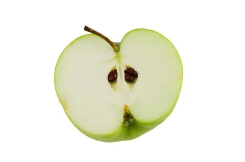 Half apple 스톡 사진