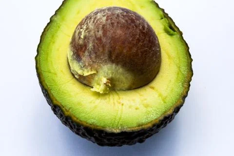 Half of avocado Foto stock