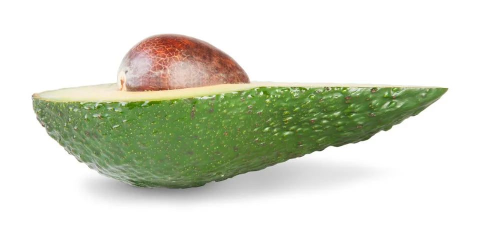 Half an avocado Stock Photos