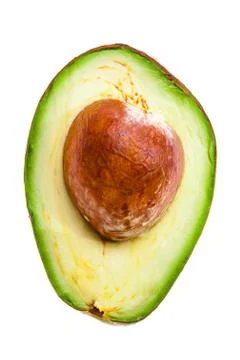 Half of an avocado Fotos de archivo