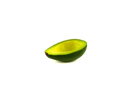 Half an avocado Stock Photos