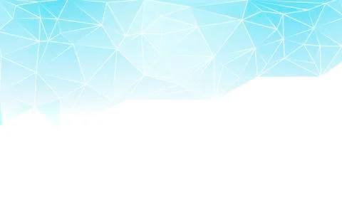 Half blue triangular background Stock Illustration