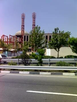 Half built mosque Stock Photos