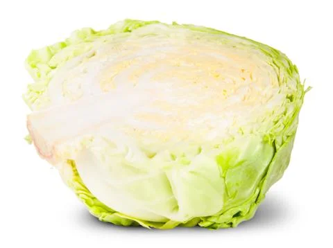 Half of cabbage Stock Photos