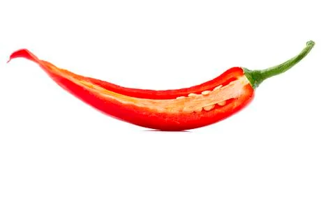 Half chili Stock Photos