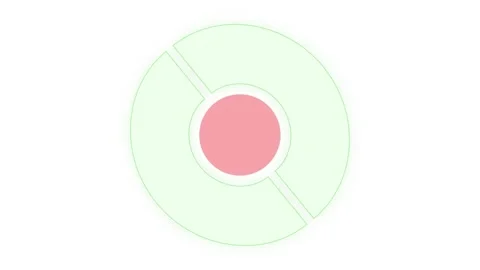 Half circle arch animation video on white background Stock Footage 344250589