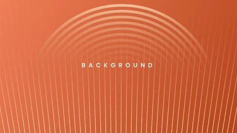 Half circle background, Brown lines rise up to horizon Stock Illustration