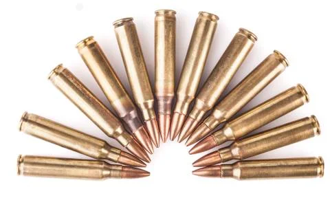 Half Circle Bullets Stock Photos
