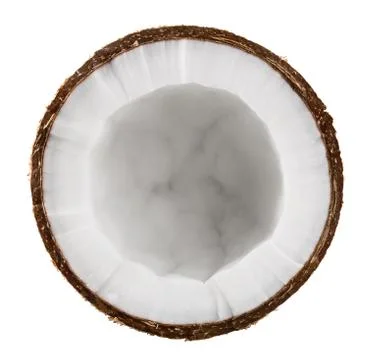 Half coconut Foto stock