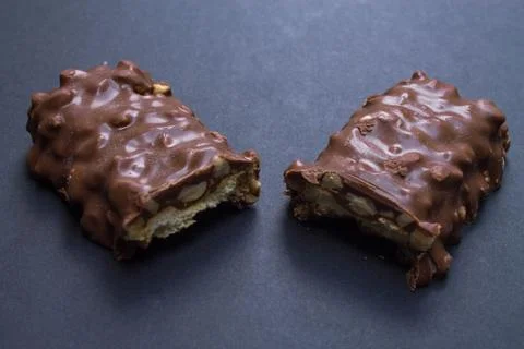 Half cookie Stock Photos