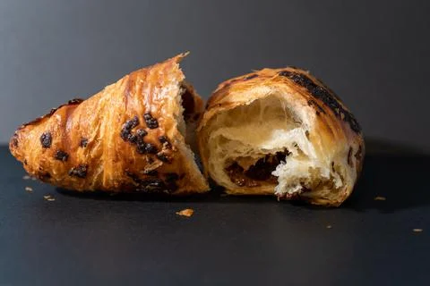 Half Croissant Stock Photos