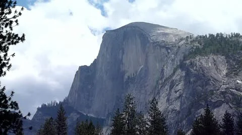 Half Dome 1 Stock Footage 12248549