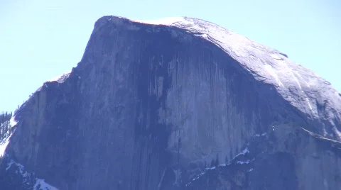 Half Dome CU Tripod Stock Footage 876150