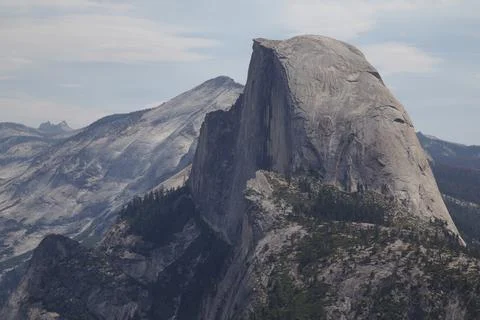 Half Dome Mountain Stock Photos