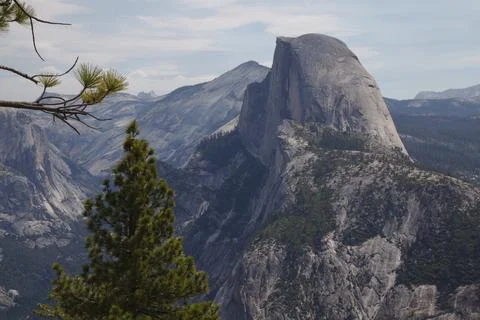 Half Dome Mountain Stock Photos